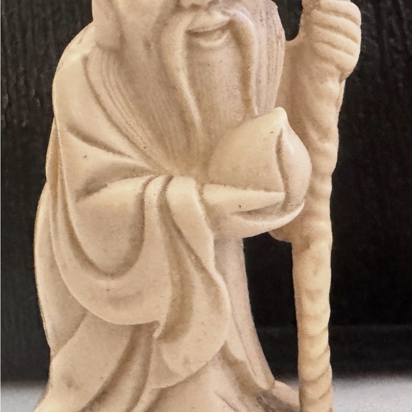 Chinese Gods of Fu Lu Shou figurine - Picture 7 of 12